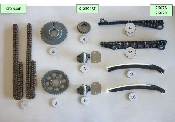 KM KM-KFD-010F Timing chain kit KMKFD010F: Buy near me at 2407.PL in Poland at an Affordable price!