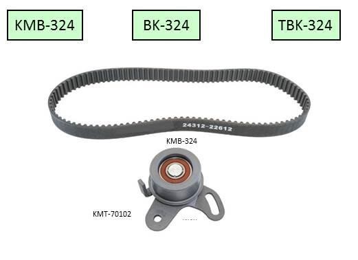 KM KM-KMB-324 Timing Belt Kit KMKMB324: Buy near me at 2407.PL in Poland at an Affordable price!