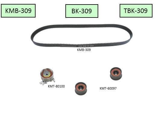 KM KM-KMB-309 Timing Belt Kit KMKMB309: Buy near me in Poland at 2407.PL - Good price!