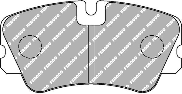 Ferodo FCP546R Brake Pad Set, disc brake FCP546R: Buy near me in Poland at 2407.PL - Good price!