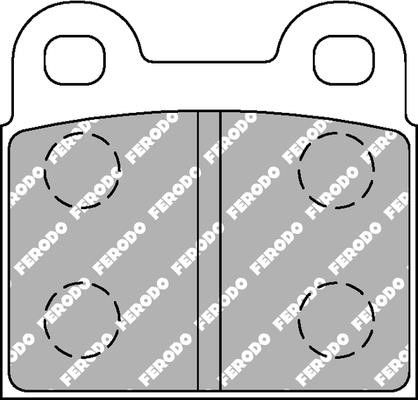 Ferodo FCP3R Brake Pad Set, disc brake FCP3R: Buy near me at 2407.PL in Poland at an Affordable price!
