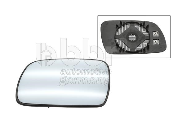 BBR Automotive 001-10-24495 Mirror Glass, outside mirror 0011024495: Buy near me in Poland at 2407.PL - Good price!
