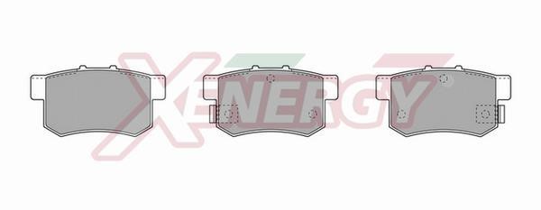 Xenergy X40617 Brake Pad Set, disc brake X40617: Buy near me in Poland at 2407.PL - Good price!
