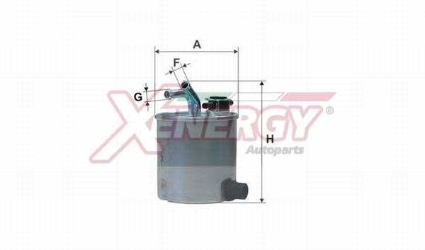 Xenergy X1598576 Fuel filter X1598576: Buy near me in Poland at 2407.PL - Good price!