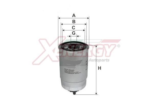 Xenergy X157107 Топливный фильтр X157107: Отличная цена - Купить в Польше на 2407.PL!