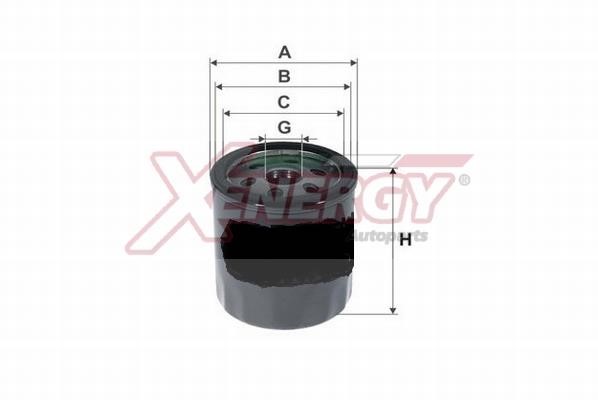 Xenergy X1596292 Oil Filter X1596292: Buy near me in Poland at 2407.PL - Good price!