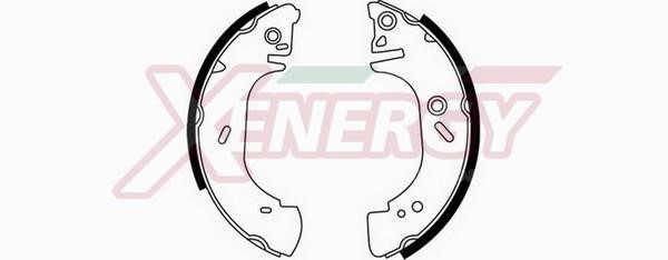 Xenergy X50244 Brake shoe set X50244: Buy near me in Poland at 2407.PL - Good price!