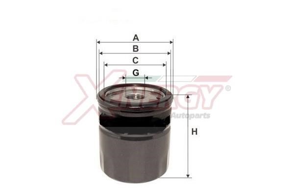 Xenergy X156122 Oil Filter X156122: Buy near me at 2407.PL in Poland at an Affordable price!