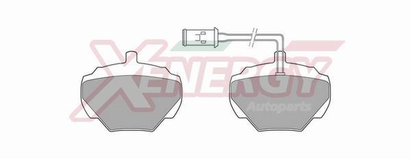 Xenergy X40316 Klocki hamulcowe, zestaw X40316: Dobra cena w Polsce na 2407.PL - Kup Teraz!