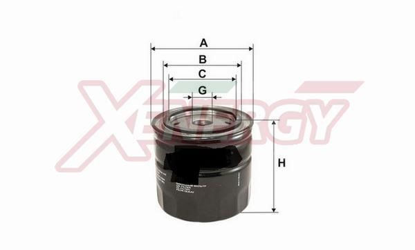 Xenergy X155107 Oil Filter X155107: Buy near me in Poland at 2407.PL - Good price!
