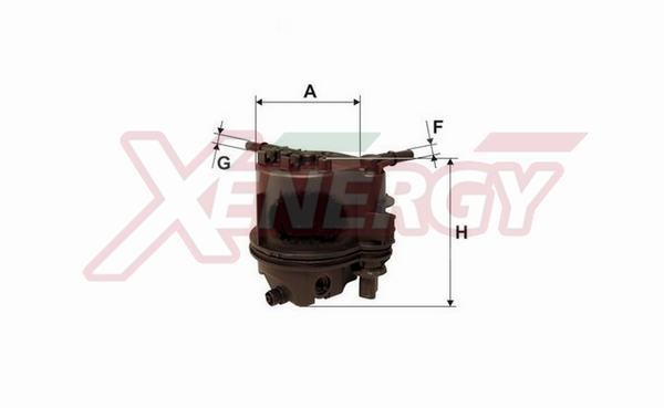 Xenergy X1510459 Fuel filter X1510459: Buy near me in Poland at 2407.PL - Good price!