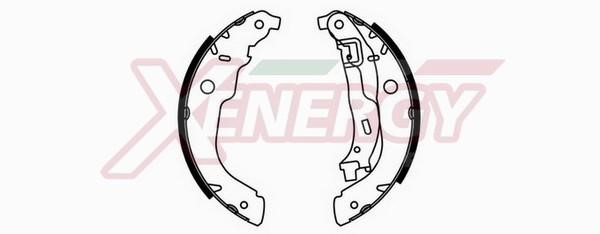 Xenergy X50517 Brake shoe set X50517: Buy near me at 2407.PL in Poland at an Affordable price!
