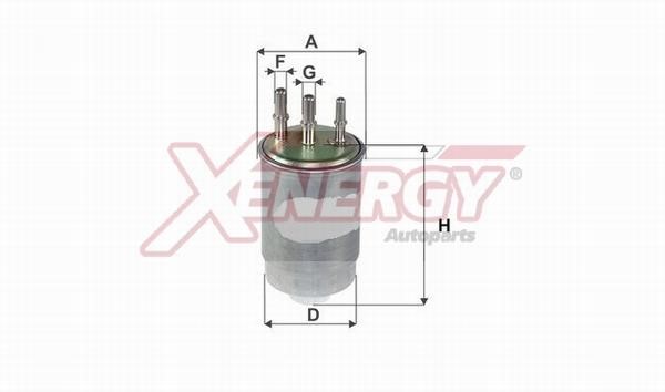 Xenergy X1598421 Топливный фильтр X1598421: Отличная цена - Купить в Польше на 2407.PL!