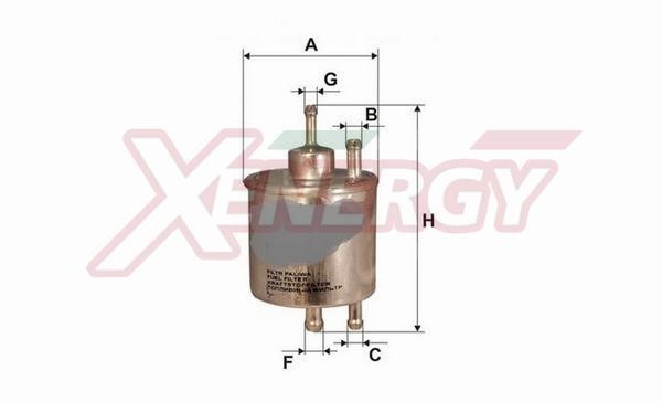 Xenergy X1510438 Fuel filter X1510438: Buy near me in Poland at 2407.PL - Good price!