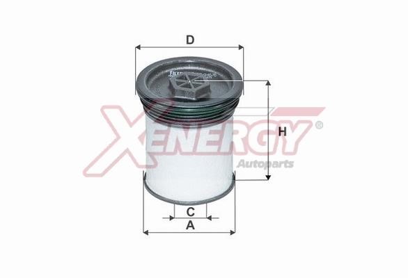 Xenergy X1599466 Топливный фильтр X1599466: Отличная цена - Купить в Польше на 2407.PL!