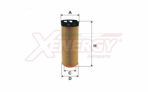 Xenergy X1592185 Воздушный фильтр X1592185: Отличная цена - Купить в Польше на 2407.PL!