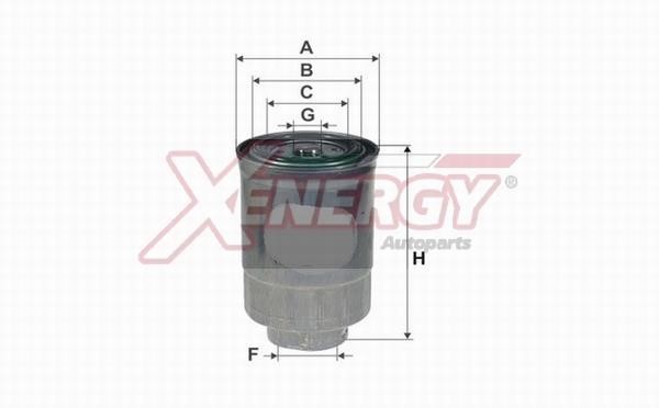 Xenergy X159857 Fuel filter X159857: Buy near me in Poland at 2407.PL - Good price!