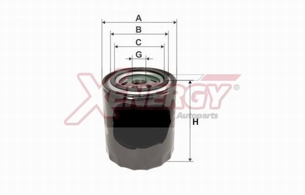 Xenergy X1595808 Oil Filter X1595808: Buy near me at 2407.PL in Poland at an Affordable price!