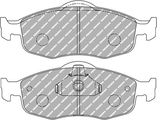 Ferodo FCP 766R Brake Pad Set, disc brake FCP766R: Buy near me at 2407.PL in Poland at an Affordable price!