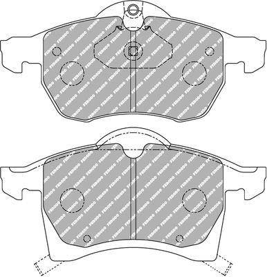 Ferodo FDS 1295 Brake Pad Set, disc brake FDS1295: Buy near me at 2407.PL in Poland at an Affordable price!
