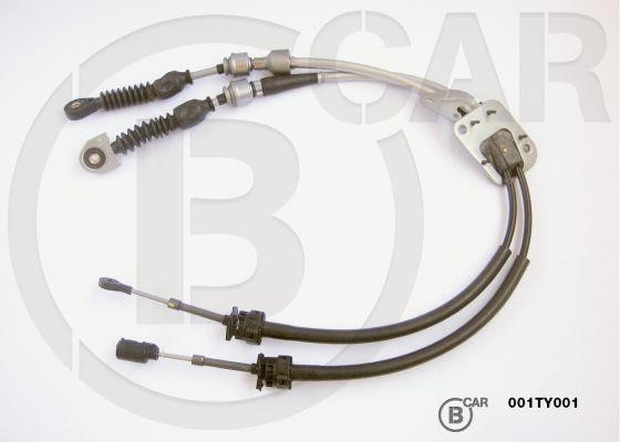B Car 001TY001 Gear shift cable 001TY001: Buy near me in Poland at 2407.PL - Good price!