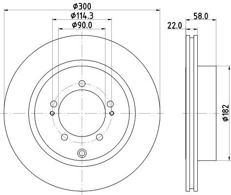 Nisshinbo ND3006K Tarcza hamulcowa ND3006K: Dobra cena w Polsce na 2407.PL - Kup Teraz!