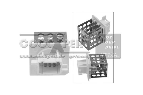 BBR Automotive 001-10-30710 Resistor, interior blower 0011030710: Buy near me in Poland at 2407.PL - Good price!