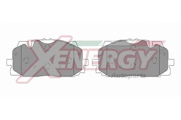 Xenergy X41350 Brake Pad Set, disc brake X41350: Buy near me in Poland at 2407.PL - Good price!
