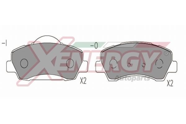 Xenergy X41306 Гальмівні колодки, комплект X41306: Приваблива ціна - Купити у Польщі на 2407.PL!