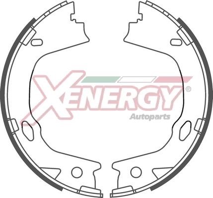 Xenergy X50702 Колодки гальмівні барабанні, комплект X50702: Приваблива ціна - Купити у Польщі на 2407.PL!