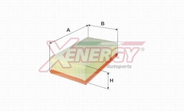Xenergy X1591396 Air filter X1591396: Buy near me in Poland at 2407.PL - Good price!