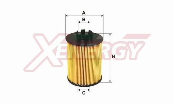 Xenergy X1524568 Масляный фильтр X1524568: Отличная цена - Купить в Польше на 2407.PL!