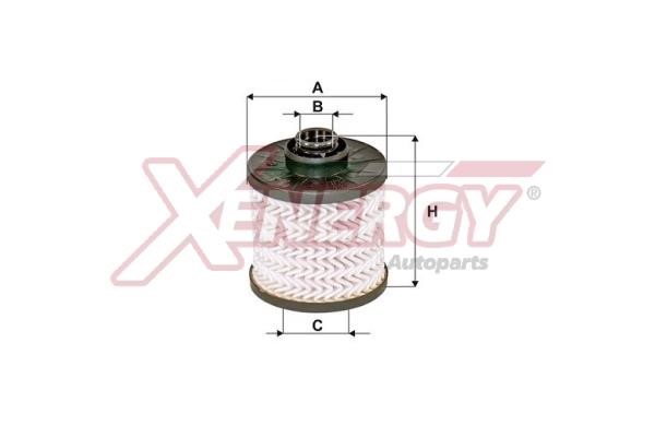 Xenergy X1598169 Топливный фильтр X1598169: Отличная цена - Купить в Польше на 2407.PL!