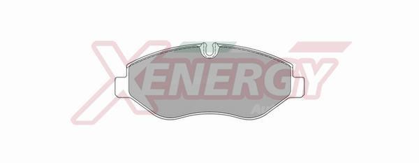 Xenergy X40955 Brake Pad Set, disc brake X40955: Buy near me at 2407.PL in Poland at an Affordable price!