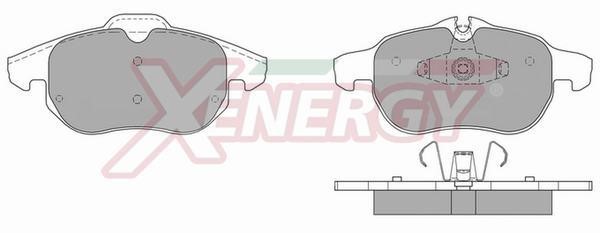 Xenergy X40831 Scheibenbremsbeläge, Set X40831: Kaufen Sie zu einem guten Preis in Polen bei 2407.PL!