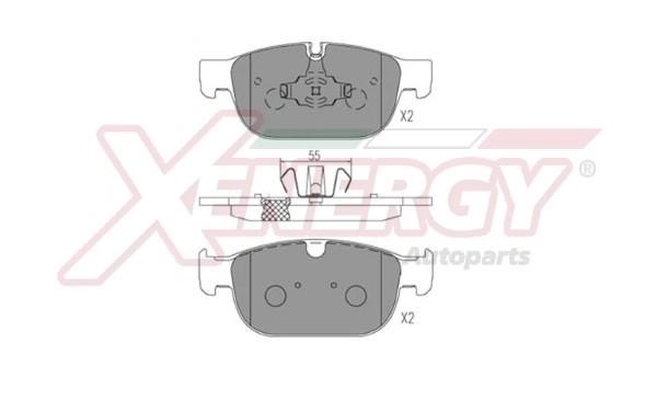 Xenergy X41287 Тормозные колодки дисковые, комплект X41287: Отличная цена - Купить в Польше на 2407.PL!