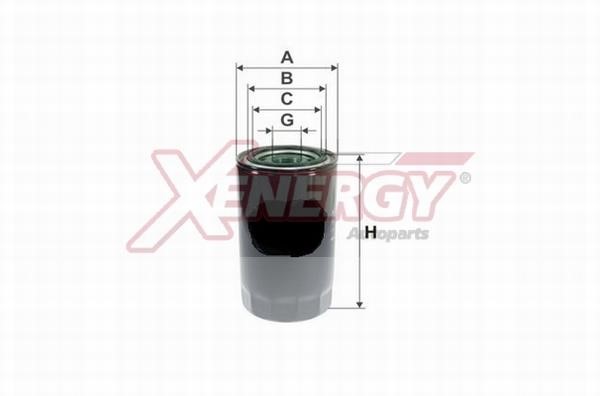 Xenergy X1596266 Масляный фильтр X1596266: Отличная цена - Купить в Польше на 2407.PL!