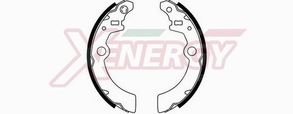 Xenergy X50409 Brake shoe set X50409: Buy near me in Poland at 2407.PL - Good price!