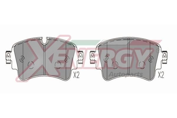 Xenergy X41388 Тормозные колодки дисковые, комплект X41388: Отличная цена - Купить в Польше на 2407.PL!