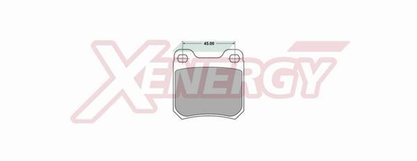 Xenergy X40368 Brake Pad Set, disc brake X40368: Buy near me at 2407.PL in Poland at an Affordable price!