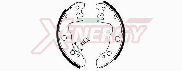 Xenergy X50220 Brake shoe set X50220: Buy near me at 2407.PL in Poland at an Affordable price!