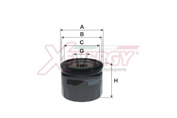 Xenergy X1596434 Oil Filter X1596434: Buy near me in Poland at 2407.PL - Good price!
