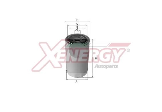 Xenergy X1510801 Filtr oleju X1510801: Dobra cena w Polsce na 2407.PL - Kup Teraz!