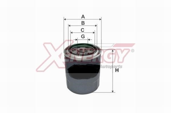 Xenergy X1596324 Oil Filter X1596324: Buy near me at 2407.PL in Poland at an Affordable price!