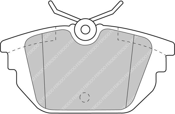 Ferodo FCP1113R Тормозные колодки дисковые Ferodo Racing, комплект FCP1113R: Отличная цена - Купить в Польше на 2407.PL!