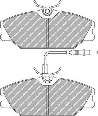 Ferodo FDS 406 Brake Pad Set, disc brake FDS406: Buy near me in Poland at 2407.PL - Good price!