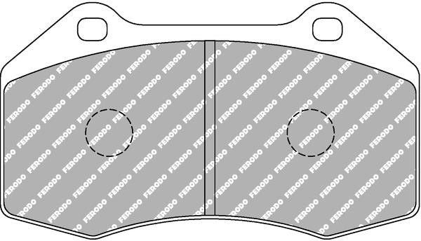 Ferodo FCP 1667H Disc brake pads FERODO DS2500, set FCP1667H: Buy near me in Poland at 2407.PL - Good price!