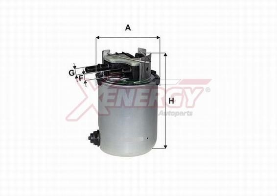 Xenergy X1598579 Топливный фильтр X1598579: Отличная цена - Купить в Польше на 2407.PL!