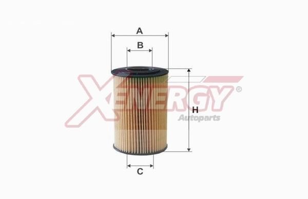 Xenergy X1596744 Масляный фильтр X1596744: Отличная цена - Купить в Польше на 2407.PL!