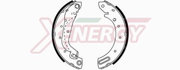 Xenergy X50342 Brake shoe set X50342: Buy near me at 2407.PL in Poland at an Affordable price!